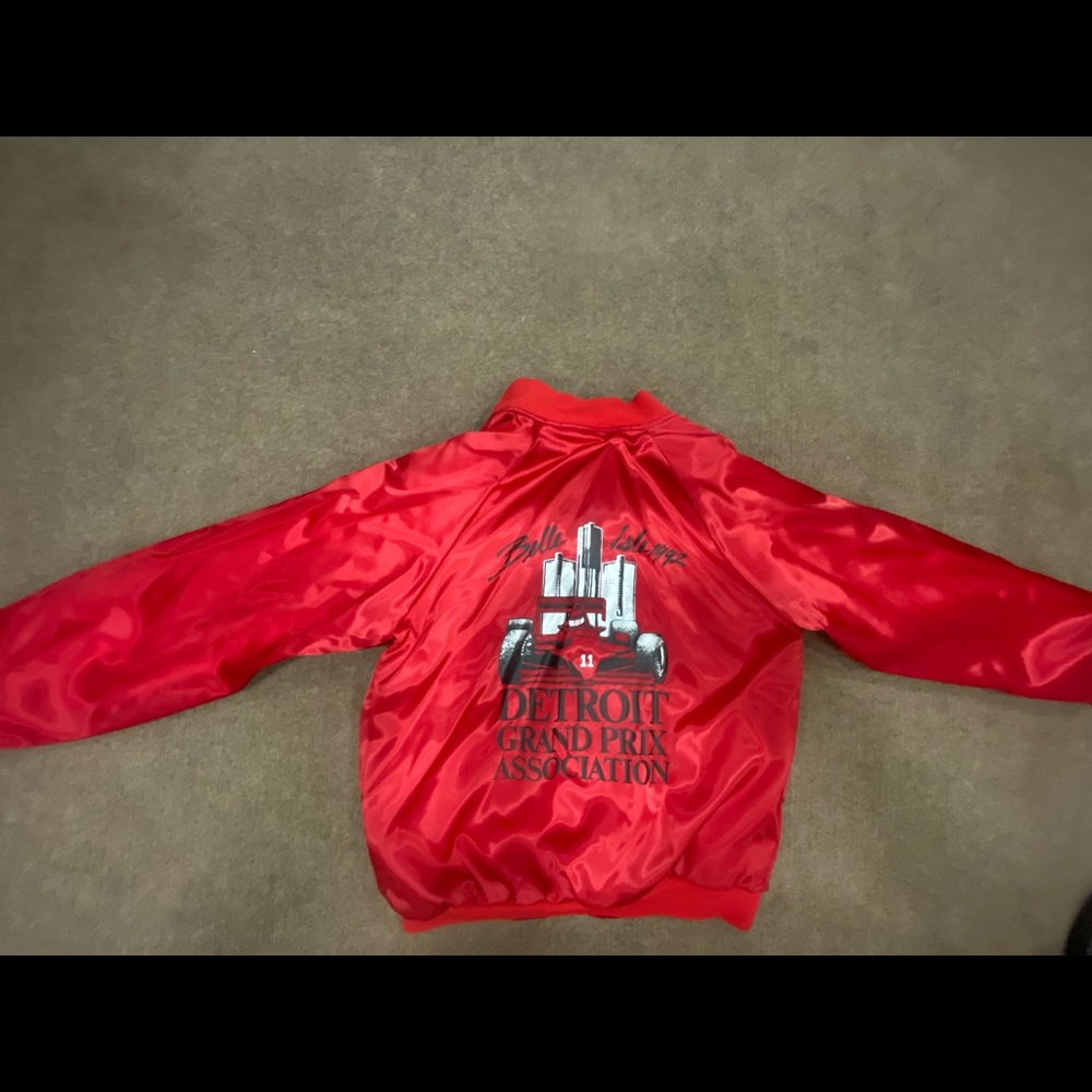 Bad ass 1992 belle isle Grand Prix jacket. Vintage as it come super cool piece.